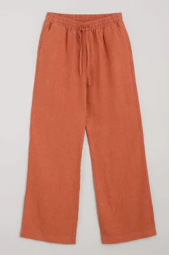Tide Flow Wide Leg Linen Trousers