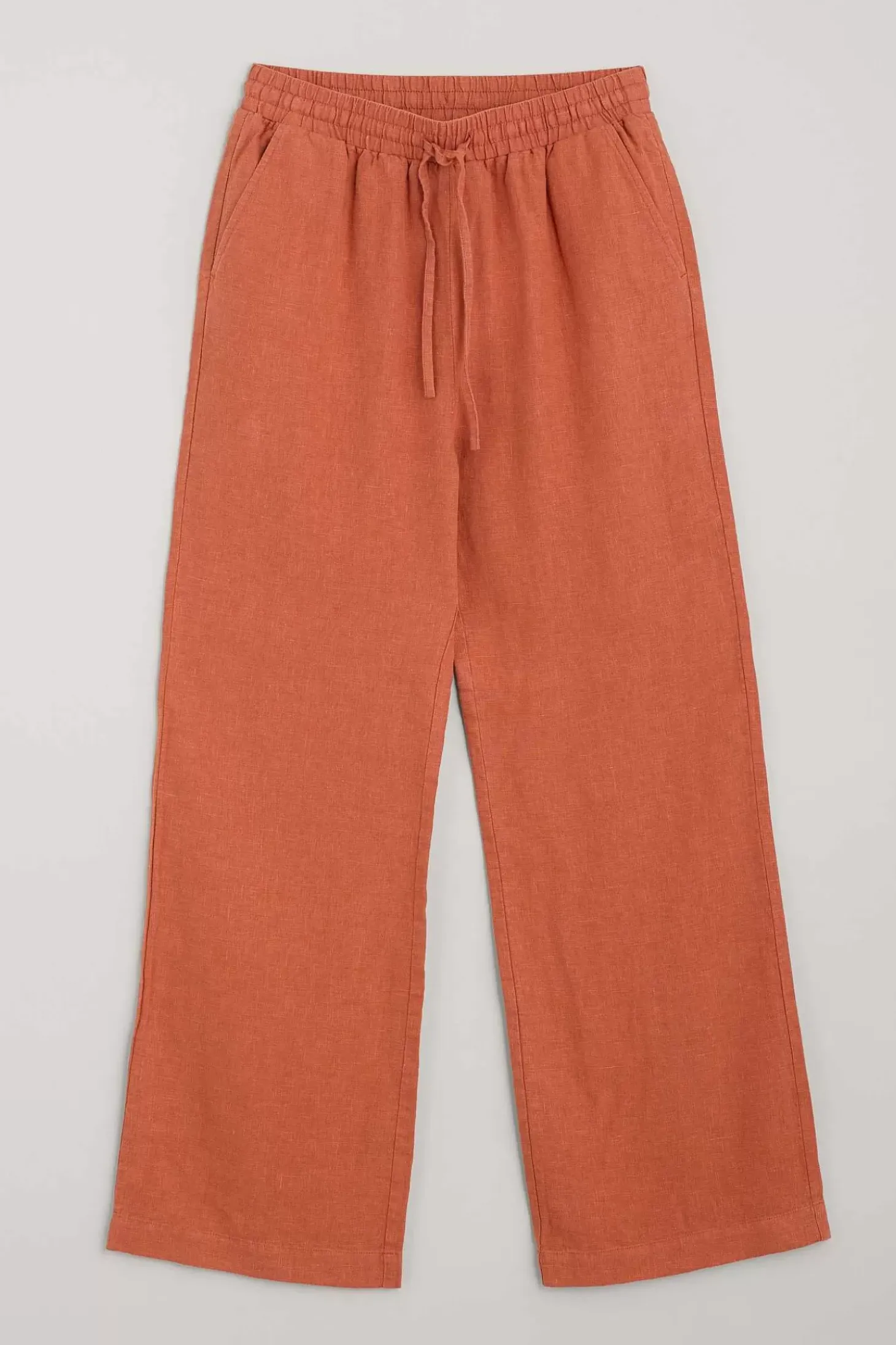 Tide Flow Wide Leg Linen Trousers