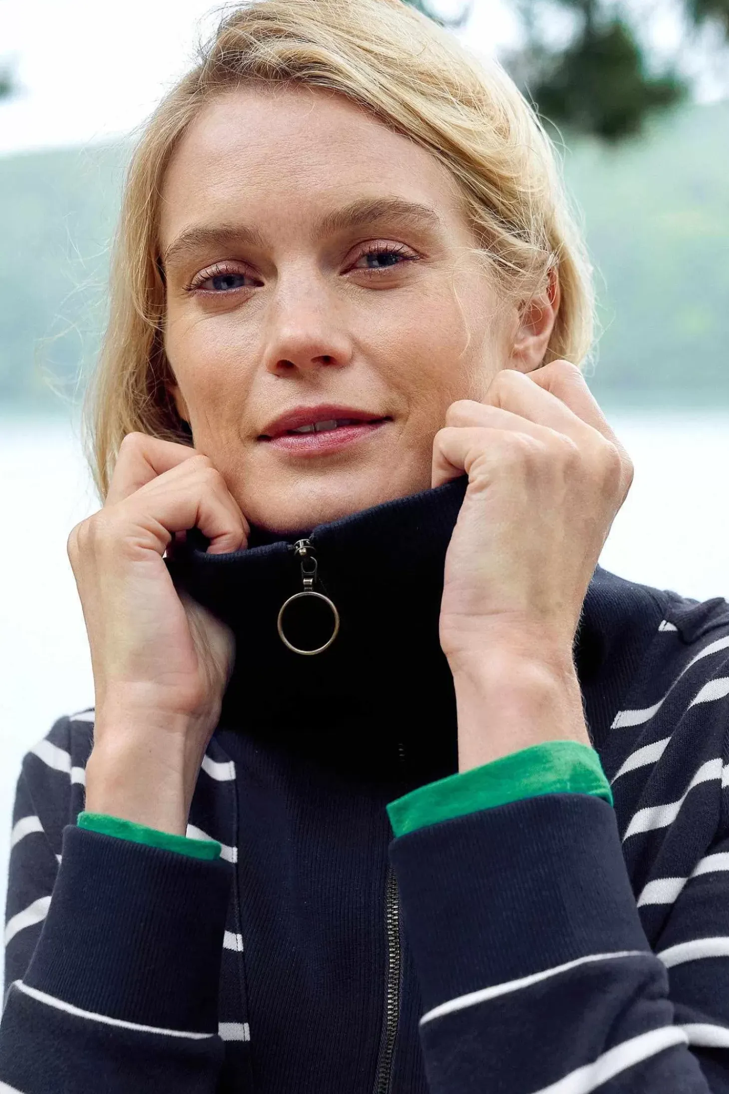 Tideline Collared Sweatshirt