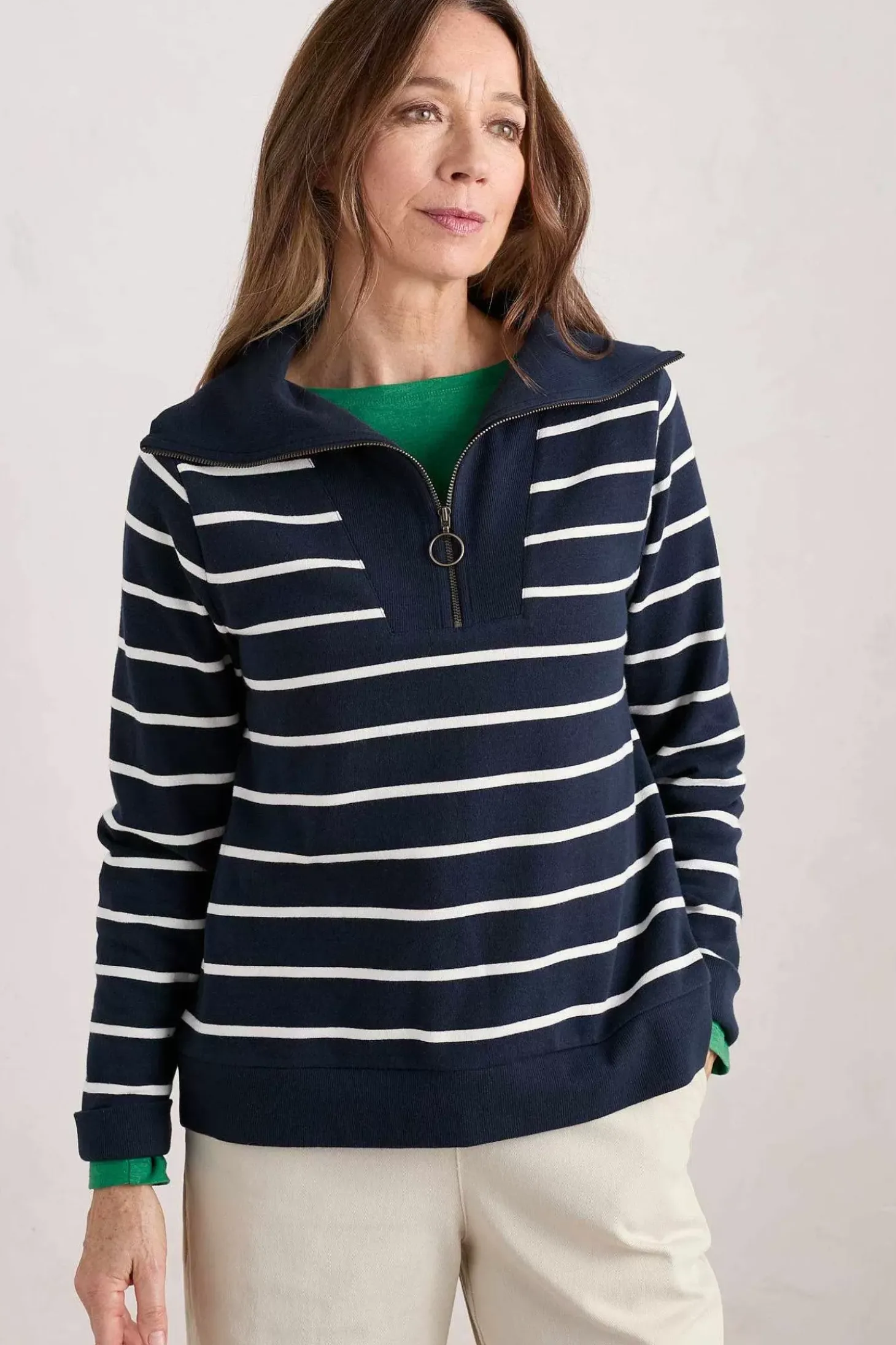 Tideline Collared Sweatshirt