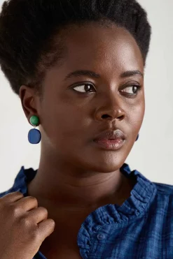 Torch Lily Drop Earrings