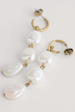 Valency Freshwater Pearl Drop Earrings