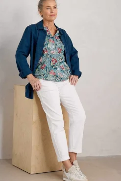 Watercolour Sketch 3/4 Sleeve Top (Gots)