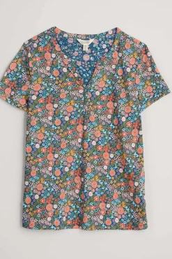 Waterflow Short Sleeve Top