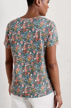 Waterflow Short Sleeve Top