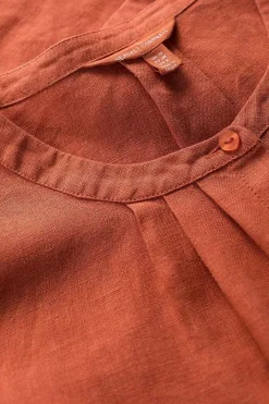Wild Fennel Button Through Linen Top