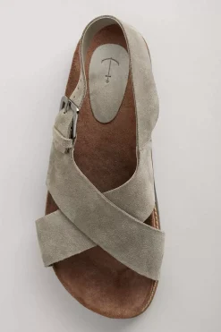 Wilder Shores Crossover Leather Sandals