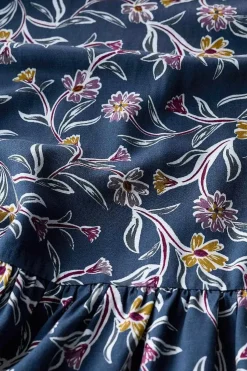 Wildflower Field Tiered Midi Skirt